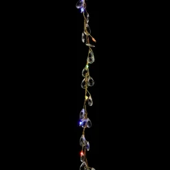 August & Leo Handmade Crystal Beaded Multifunction Led Garland 2-Pack