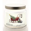 Courtside Market Believe Wax Candle In Glass Jar With Silver Lid