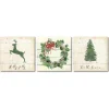 Courtside Market Holly Jolly 30X30 Canvas Wall Art