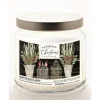 Courtside Market Merry Christmas Cardinals Wax Candle With Brushed Lid