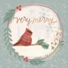 Courtside Market Merry Merry 14X14 Wood Art