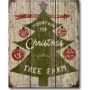 Courtside Market Mountaintop Christmas Canvas Wall Art