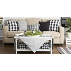 Design Imports Buffalo Check Pillow Covers Set Of 2