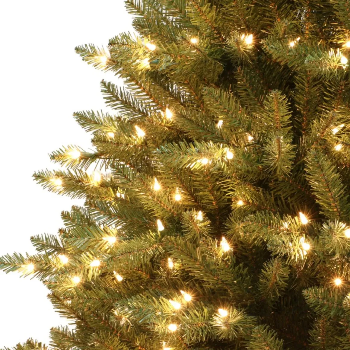 Puleo Intl. 7.5' Pre-Lit Franklin Fir Grand Artificial Christmas Tree