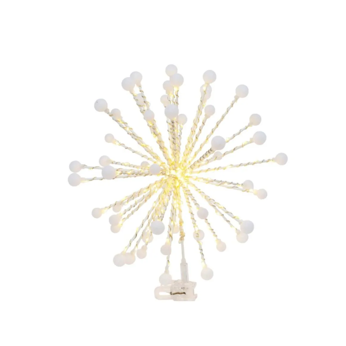 The Gerson Company 13.7"H Electric Led Starburst Tree Topper